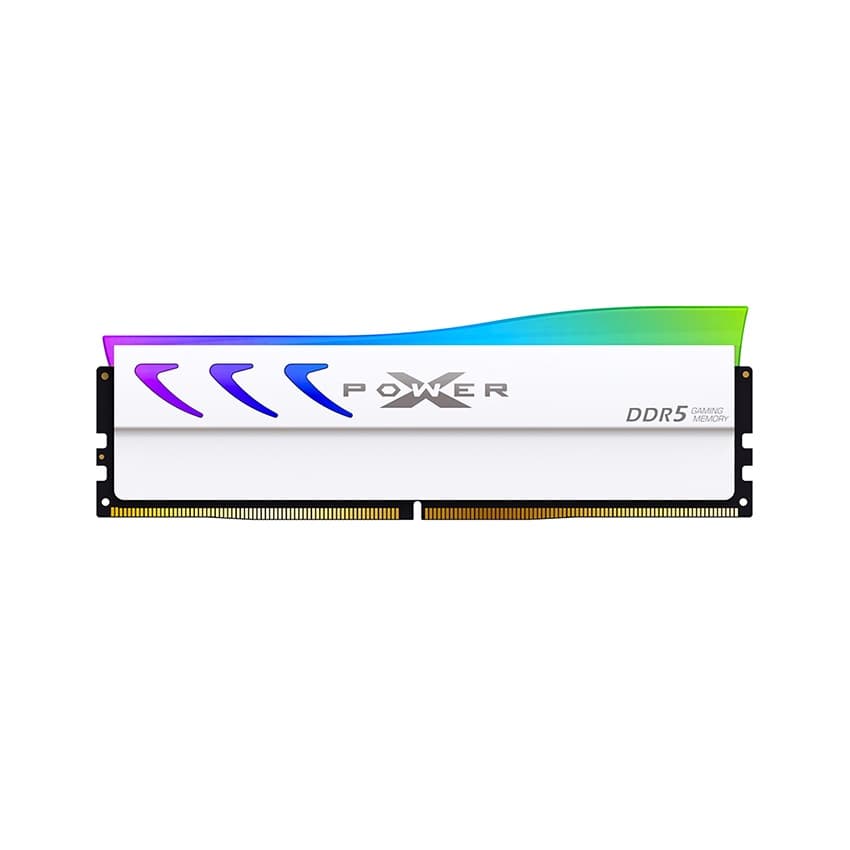 Ram PC Silicon Storm 16GB DDR5 6000MHz SP016GXLWU60AFSL trắng EXPO