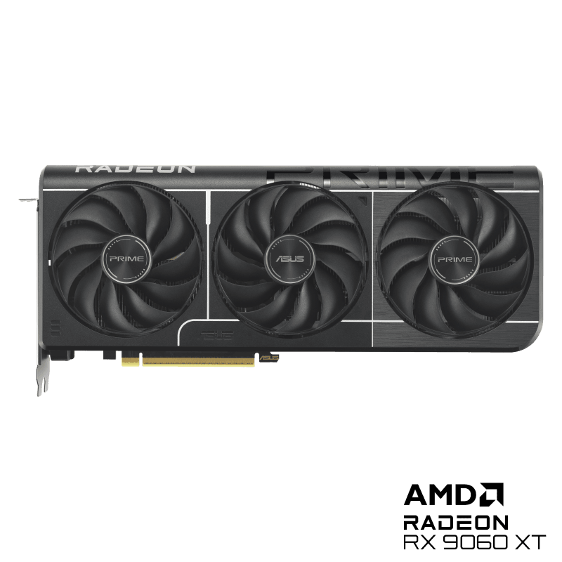 Card màn hình ASUS Prime Radeon™ RX 9060 XT OC Edition 16GB GDDR6