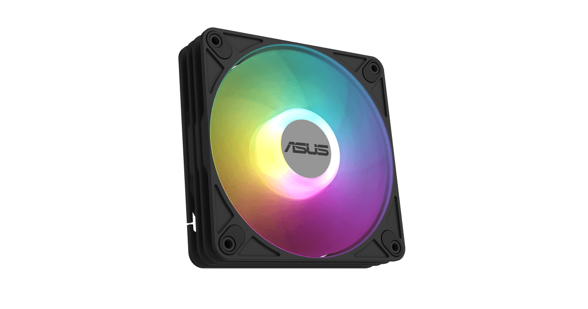 Quạt tản nhiệt case ASUS AR120 ARGB PWM Black (quạt đơn)