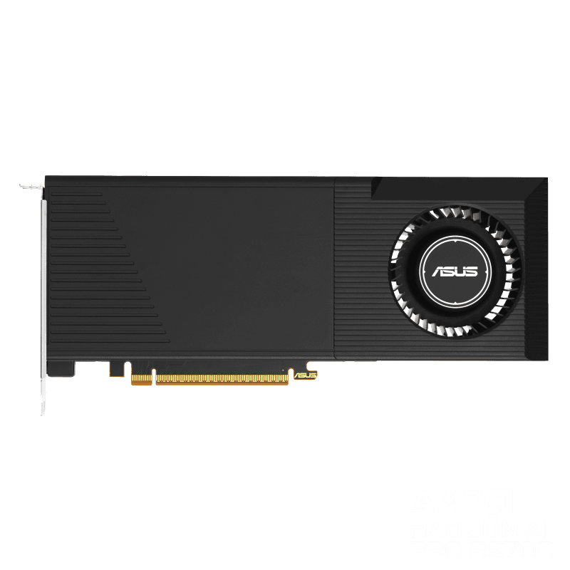Card màn hình ASUS Turbo Radeon™ AI Pro R9700