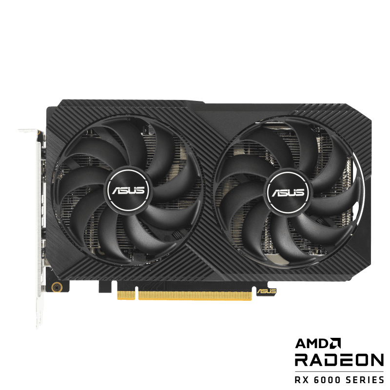 Card màn hình ASUS Dual Radeon™ RX 6500 XT V2 OC Edition 4GB GDDR6