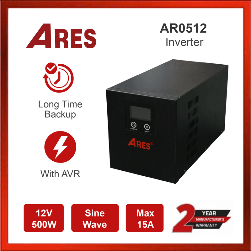 Bộ kích điện Inverter Ares AR0512NB 500W
