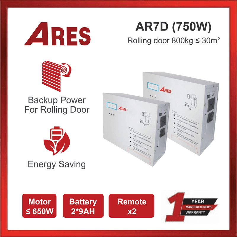 Bộ lưu điện cửa cuốn Ares AR7D 750W