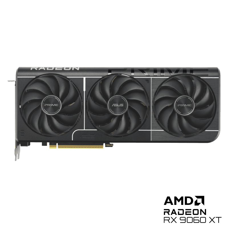 Card màn hình ASUS Prime Radeon™ RX 9060 XT OC Edition 8GB GDDR6