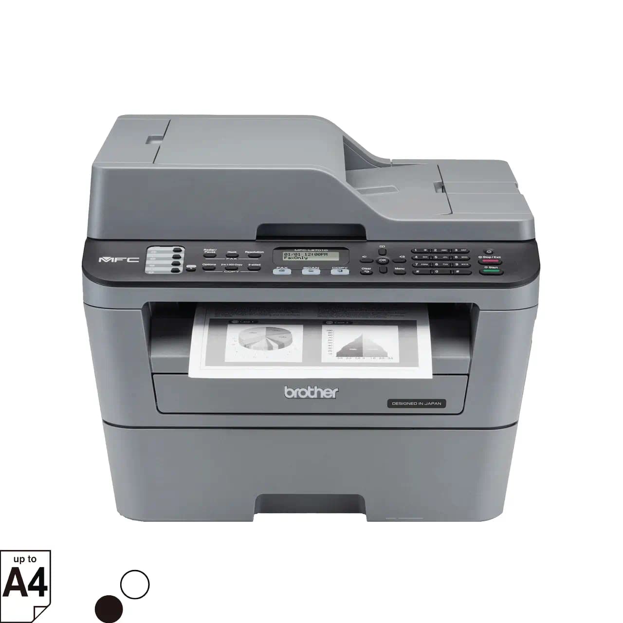 Máy in laser đa năng Brother MFC-L2701D (in, scan, copy, fax)