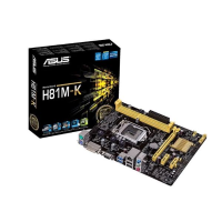 Mainboard Asus H81M-K (Intel H81/ Intel LGA 1150/ M-ATX/ 2 khe ram/ DDR3/ Lan)