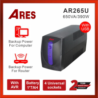 BỘ LƯU ĐIỆN UPS AR265U 650VA 390W
