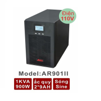 BỘ LƯU ĐIỆN UPS AR901II 110V – 1KVA (900W) ONLINE