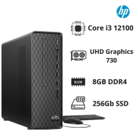PC HP S01-PF2034D 6L605PA (i3 12100/ 8GB/ 256GB SSD/ Wifi + BT/ Key/ Mouse/ Win11/ 1Y)
